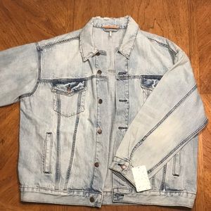 NWT Free People Denim Jacket
